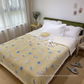 High Quality Microfiber Printed Flannel Printing Fleece Throw Blanket Sherpa